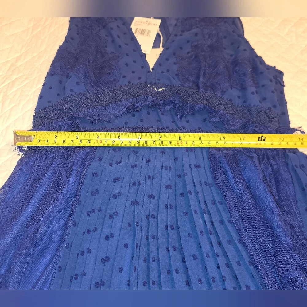 Anthropologie NWT Foxiedox Lace Midi Dress Women's Size Small - Picture 5 of 12